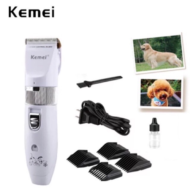 ภาพหน้าปกสินค้าแบตตาเลี่ยนตัดขนหมา Kemei KM-107 ถูกและดี จากร้าน j.n.shop บน Shopee