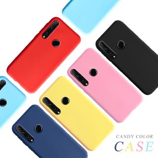 เคสโทรศัพท์ซิลิโคนแบบนิ่มสีพื้นสําหรับ huawei honor 10 i 20 i honor 10 lite honor 20 lite tpu