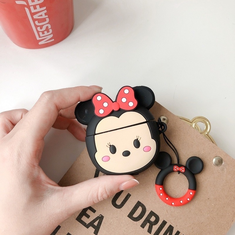 จัดส่งรวดเร็ว-เคสหูฟัง-แบบนิ่ม-ลายการ์ตูนหมีน้อย-สําหรับ-pro-5