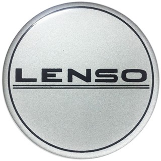 สติกเกอร์ติดดุมล้อ LENSO ขนาด 60mm. 1 ชุดมี 4 ชิ้น