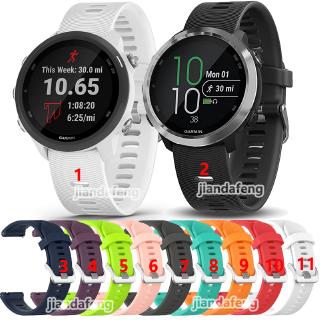 สินค้า วงซิลิโคนกีฬารัดสำหรับผู้เบิกทาง Garmin 645/245