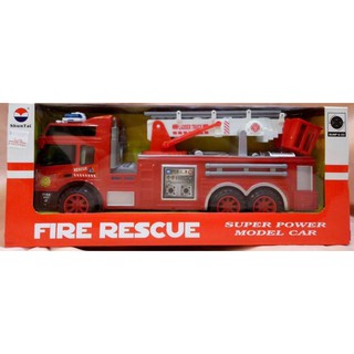 รถดับเพลิงวิ่งชนถอยมีไฟมีเสียงไซเรน คันใหญ่(fire engine)