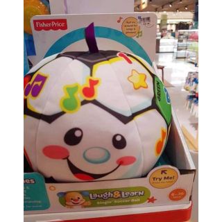 ลูกบอลร้องเพลง Singin Soccer ball
Fisher Price - Laugh &amp; Learn