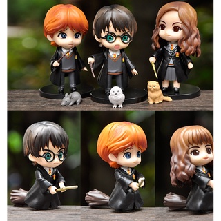 ภาพหน้าปกสินค้า[Harry Potter] ตุ๊กตาฟิกเกอร์ Figure Model แฮรรี่ พอตเตอร์ นิยายพ่อมด โมเดล ขนาดประมาณ 9-10ซม. น่ารักมากๆ ที่เกี่ยวข้อง