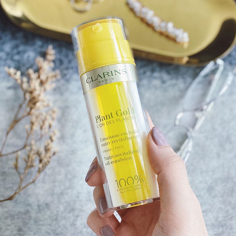 Clarins Plant Gold Nutri-Revitalizing Oil-Emulsion 35ml | Shopee Thailand