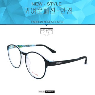 Fashion M Korea แว่นสายตา รุ่น 5547 สีดำตัดฟ้า
