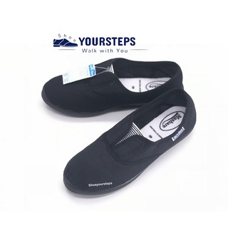 สินค้า รองเท้าผ้าใบ แนวกังฟู Mashare M-101 สีดำ