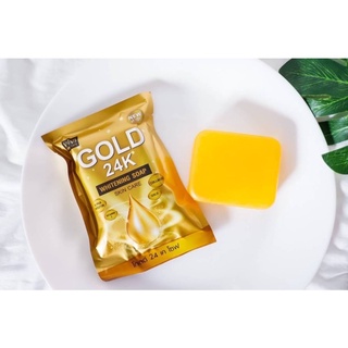 สบู่ 24K Gold Soap By vivi ขนาด 80 กรัม