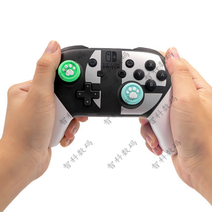 ปุ่มกดจอยสติ๊กสี่ชิ้นสําหรับสวิทช์-pro-controller-ps-4-xbox-one-cod-แคปซิลิโคนสวมจอยสติ๊กซิลิโคนสำหรับ-ps-4-xbox-one-controller