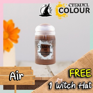 (Air) MOURNFANG BROWN Citadel Paint แถมฟรี 1 Witch Hat