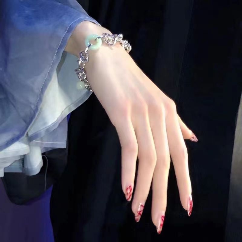 ins-สร้อยข้อมือโซ่-หัวเข็มขัดหยกธรรมชาติ-เพื่อความปลอดภัย-สําหรับผู้หญิง-ผู้ชาย-aoer