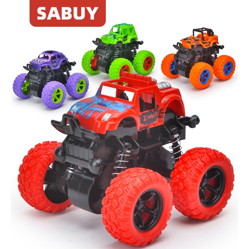 sabuy-รถของเล่นเด็ก-รถออฟโรด-big-wheel-รถวิบาก-รถบิ๊กฟุต-360-องศา-ของเล่น-ขับเคลื่อนสี่ล้อเฉื่อย