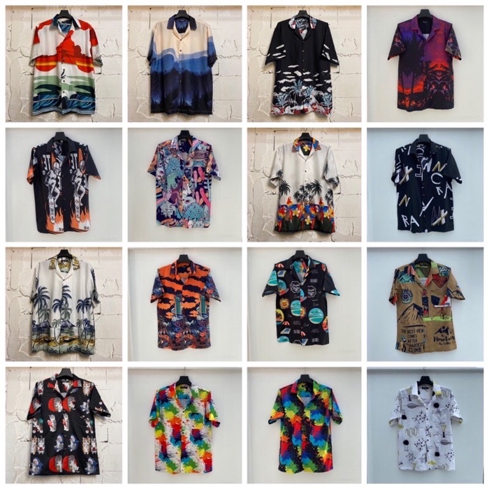 เกี่ยวกับสินค้า 2XL-4XL ไซส์ใหญ่ เสื้อฮาวาย hawaii เนื้อผ้าซาตินอิตาลี่ %ผ้านิ่มใส่สบายไม่ต้องรีดก็เรียบ ไม่ร้อน ใส่ได้ทั้งชายและหญิง