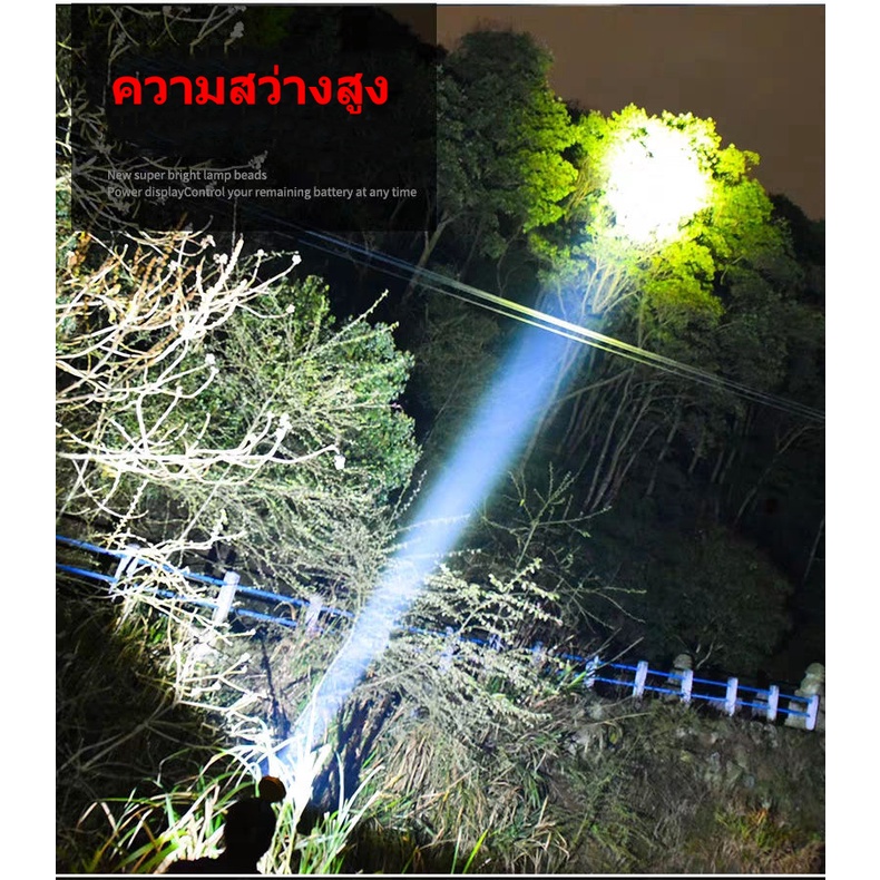 ไฟฉายคาดหัว-5ไฟ-led-10000w-แบบชาร์จไฟในตัว-ไฟฉายคาดหัว-ไฟฉายกันน้ำ-แสงสีขาว-ไฟ-ไฟฉาย-ไฟฉายคาดศรีษะ