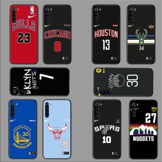 Huawei Y5P Y6P Y7A Y8P Y9A เครื่องแบบ NBA ซิลิโคน เคสสีดํา