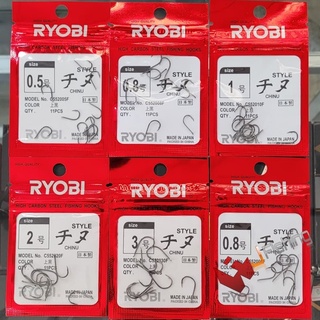ตัวเบ็ด RYOBIชินุ ตูดแบน RYOBI 千又