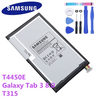 Original Tablet Battery For Samsung Galaxy Tab 3 8.0 T4450E T310 T311 T315 Genuine Replacement Batterries 4450mAh Akku +