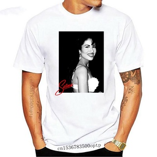 เสื้อยืดผ้าฝ้ายพิมพ์ลายขายดี Selena Quintanilla เสื้อครอปท็อป พิมพ์ลายกราฟฟิค ขนาดใหญ่ สีขาว สําหรับผู้หญิง ใส่เข้ายิม ฟ