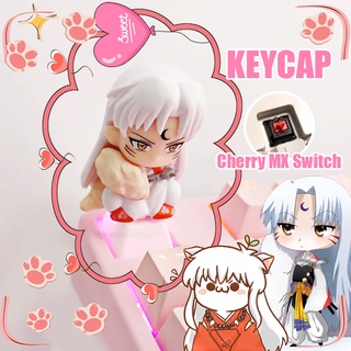 ภาพหน้าปกสินค้าKeycap ทุ่มเทให้กับคีย์บอร์ดเชิงกล Inuyasha sesshoumaru อะนิเมะ OEM ABS R4 ESC แป้นบนแป้นพิมพ์ ที่เกี่ยวข้อง