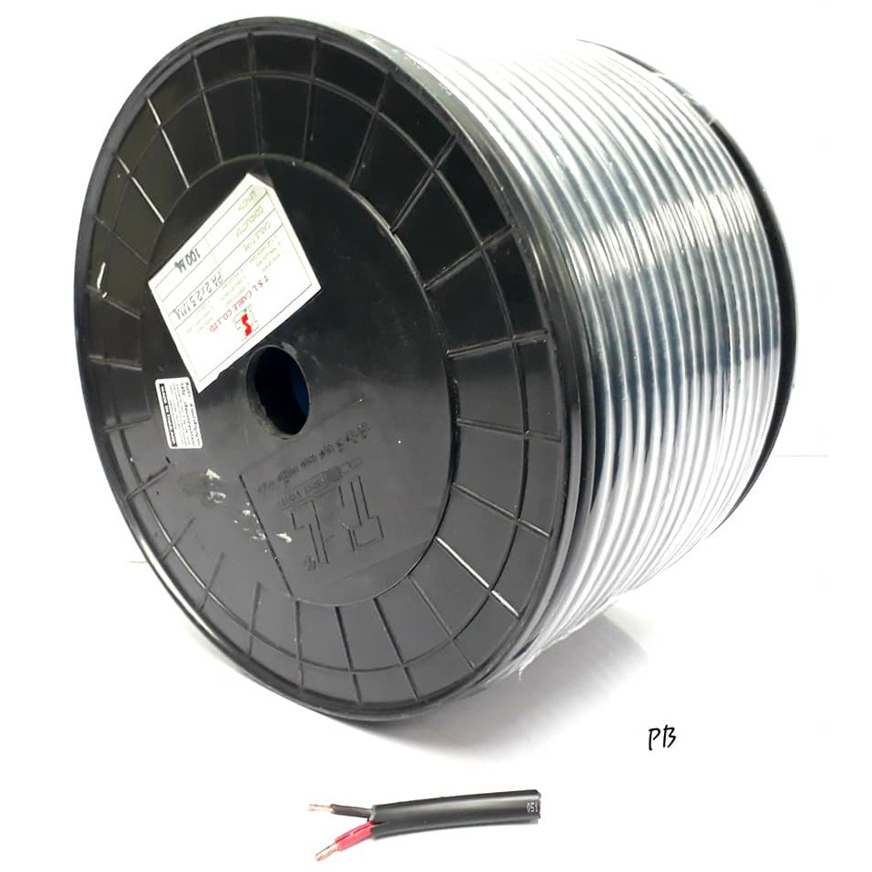 cable-สายสัญญาณ-สายลำโพงtsl-รุ่น-pa-2-x-2-5-mm