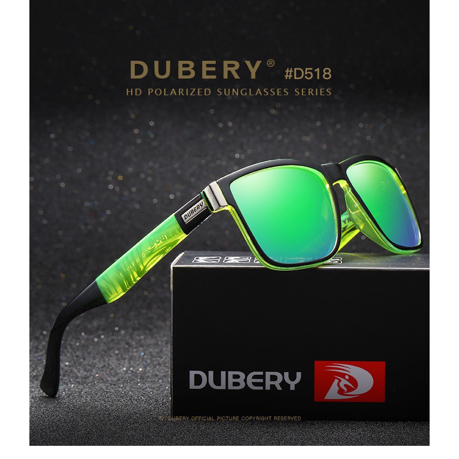 ภาพหน้าปกสินค้า(สินค้าพร้อมส่งจากไทย) แว่นตากันแดด DUBERY (D518) แถมฟรี box set ครบชุด