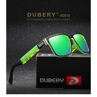 สินค้า (สินค้าพร้อมส่งจากไทย) แว่นตากันแดด DUBERY (D518) ของแท้! แถมฟรี box set ครบชุด