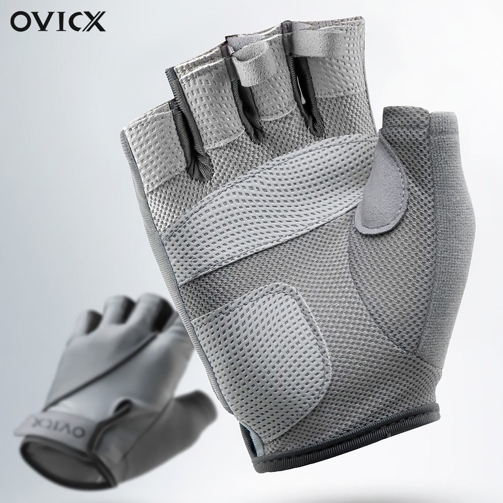 ภาพสินค้าOVICX ถุงมือฟิตเนส Fitness Gloves gym ถุงมือออกกำลังกาย ยกน้ำหนัก เบา ระบายอากาศได้ กันลื่น สำหรับผู้ชายผู้หญิง จากร้าน ovicx_official บน Shopee ภาพที่ 5