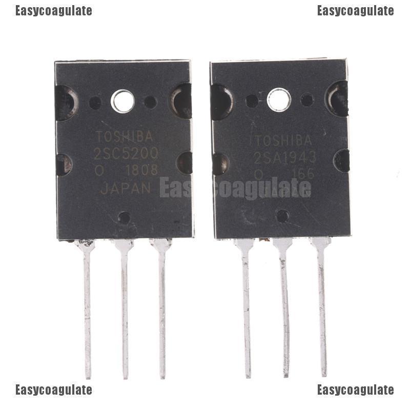 1pair 2SA1943 & 2SC5200 PNP Transistor