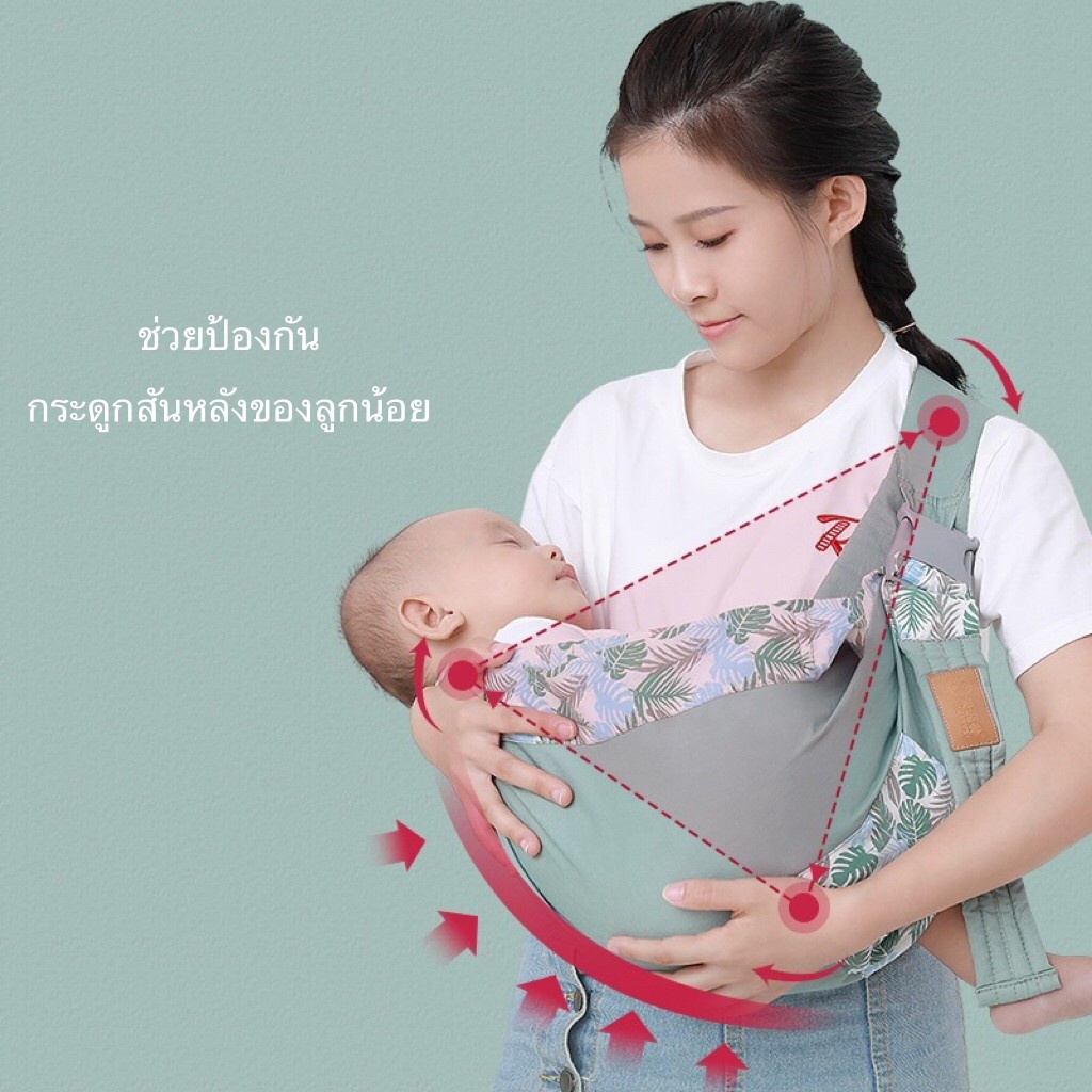 fanke-เป้อุ้มเด็ก-เบบี้สลิง-baby-slings-กระเป๋าอุ้มเด็ก-เป้อุ้มเด็กแรกเกิด-ผ้าอุ้มเด็ก-ผ้าคลุมให้นมบุตร-กล่อมให้หลับ