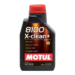 Motul 8100 X-Clean C3 5W-30 ขนาด 1 ลิตร