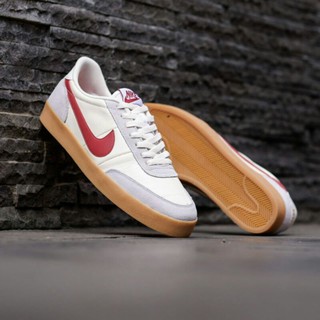 Nike Killshot X Jcrew รองเท้าผ้าใบสีขาวสีแดง