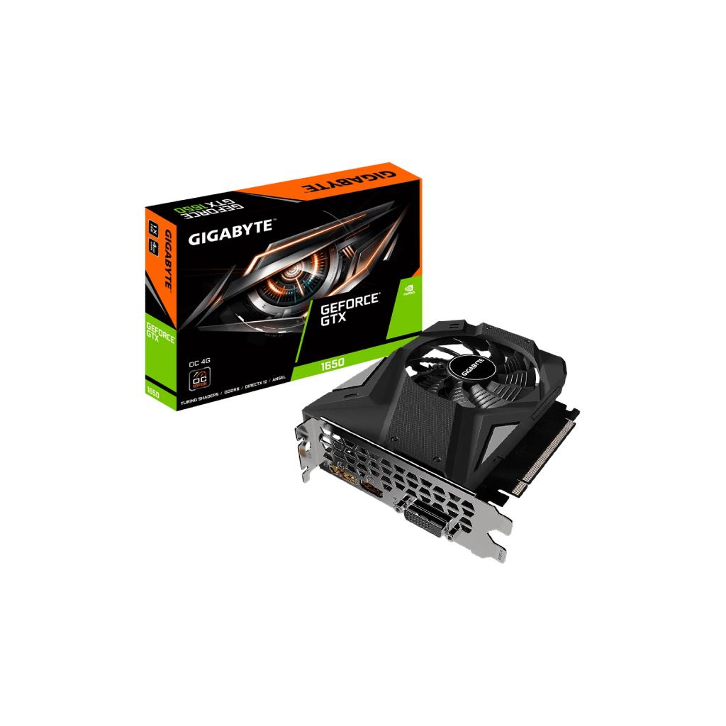 VGA GIGABYTE Nvidia GeForce GTX 1650 D6 OC 4G | Shopee Thailand