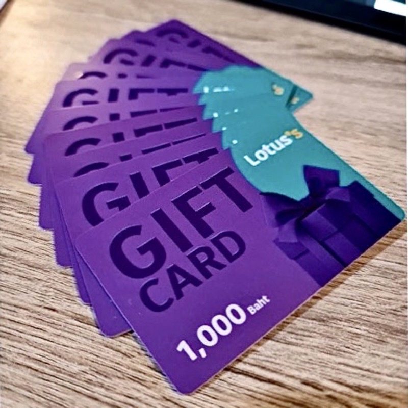 รูปภาพของบัตรของขวัญ​ Lotus Gift card มูลค่า 1,000 บาทลองเช็คราคา