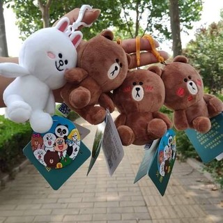 พวงกุญแจไลน์ พวงกุญแจบราวน์ (Line Friends)