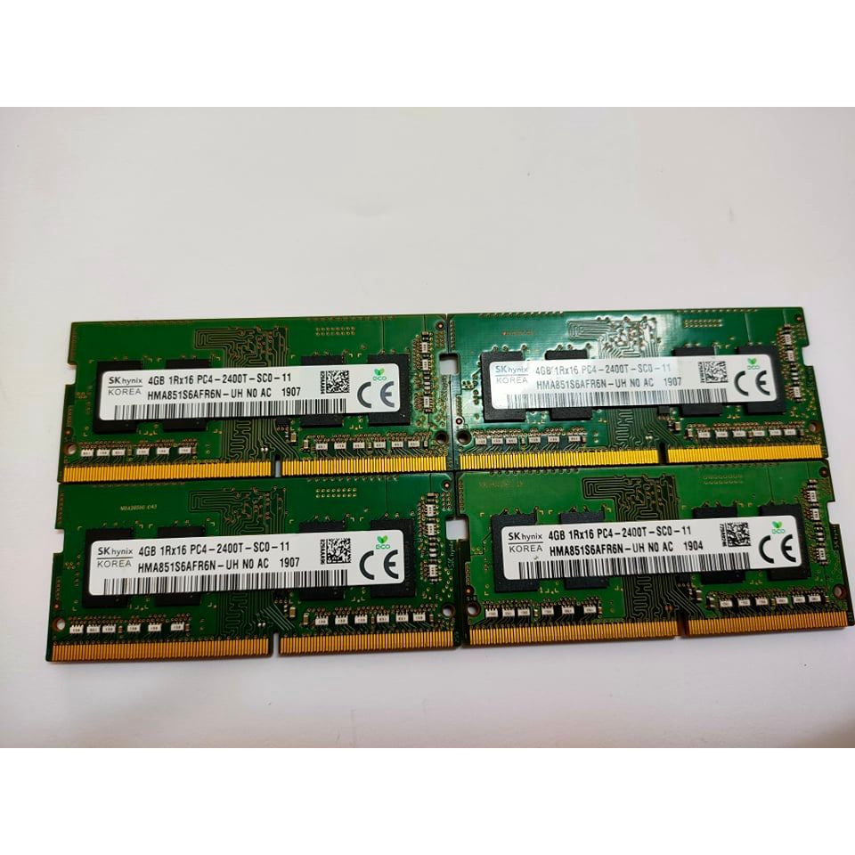 Repasované SK Hynix 16GB 1RX4 PC4 2400T RC2 11