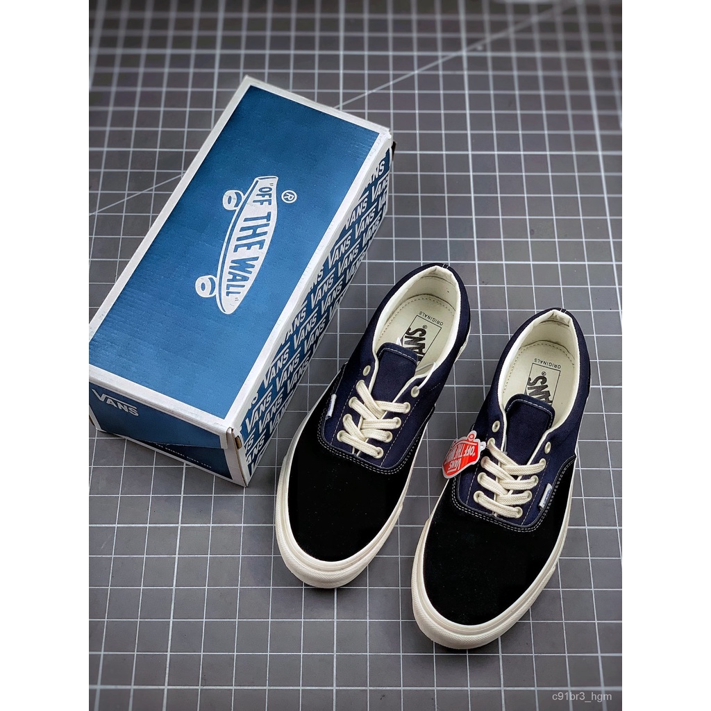 ของแท้-100-vans-vault-era-og-lx-รองเท้าลำลองที่ใส่สบาย-รองเท้ากีฬา-1st-สีดำ-017