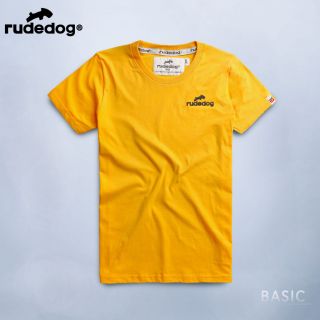 Rudedog เสื้อยืด รุ่น basic19 สีเหลือง