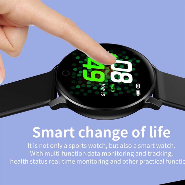 ภาพหน้าปกสินค้าSmart Watch X9 / KW19 นาฬิกาอัจฉริยะ (รองรับภาษาไทย) วัดชีพจร ความดัน จากร้าน broadsky บน Shopee