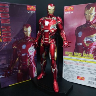 Crazy Toys​ Ironman​ Mark​45​ Scale​ 1​:6 งานสวยมาก​ ราคา​ถูก​❤️​  มีรีวิว🎥 จ้า​