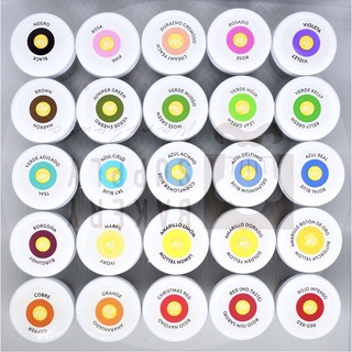 ภาพขนาดย่อสินค้าสีผสมอาหาร แบบเจล ยี่ห้อ วิลตัน ขวดใหญ่ ปริมาณ 28 กรัม Wilton Icing Colors : Concentrated Gel color