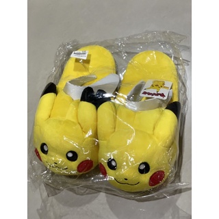 รองเท้าใส่ในบ้าน การ์ตูน Pikachu Slipper Pokemon ลิขสิทธิ์แท้