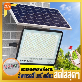 Amy Mall รุ่นใหม่ Solar Light ไฟสปอตไลท์ แสงสีขาว ไฟโซล่าเซลล์ เปิด/ปิดอัตโนมัติ ไฟพลังงานแสงอาทิตย์ ไฟโซล่าเซลล์