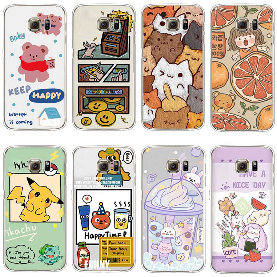 ภาพหน้าปกสินค้าSamsung Galaxy S6 Edge Plus เคส TPU นิ่ม ซิลิโคน ป้องกัน เคสโทรศัพท์ จากร้าน xys119902.th บน Shopee