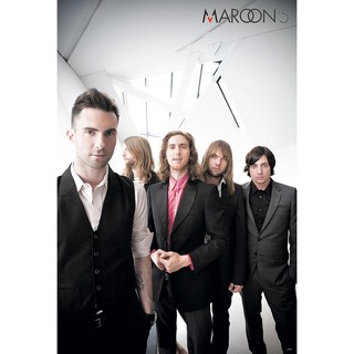 โปสเตอร์ วง ดนตรี Maroon 5 มารูนไฟฟ์ โปสเตอร์ติดผนัง โปสเตอร์สวยๆ ภาพ ติดผนัง poster