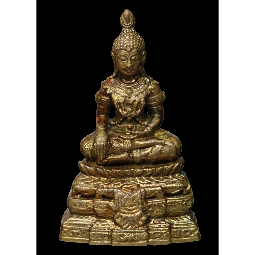 พระกริ่ง-พระพุทธนิมิตชินราชมัธยมพุทธกาล-รุ่นสร้างวิหาร-นำฤกษ์-ทองแดง