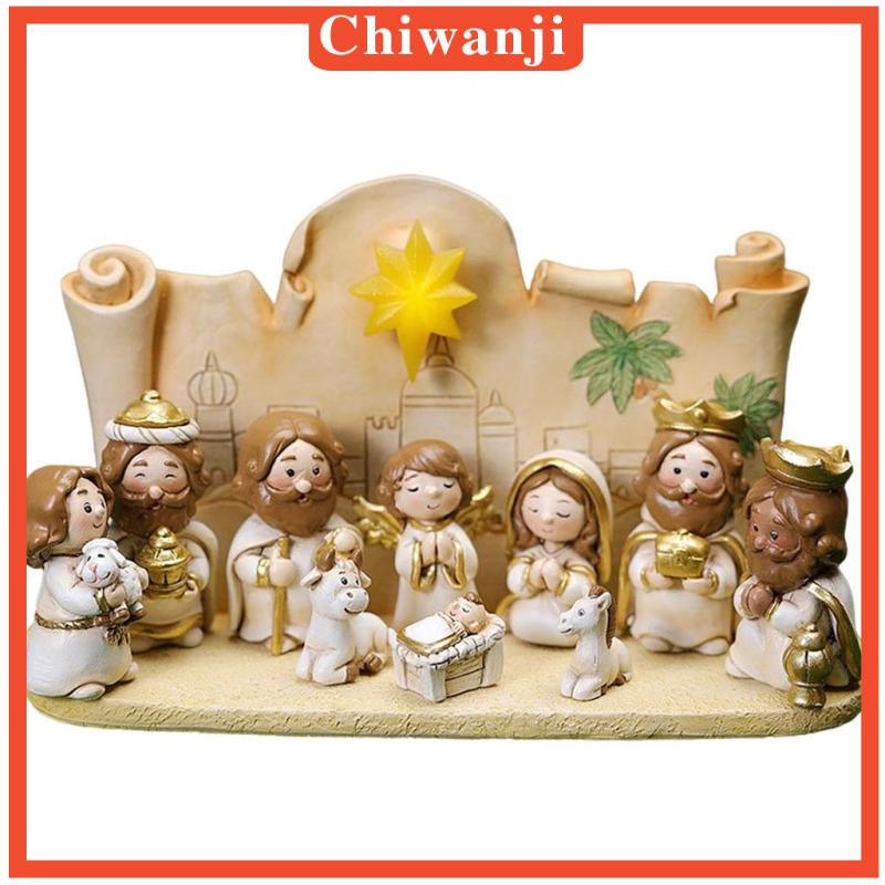 chiwanji-holy-nativity-เครื่องประดับตกแต่งโต๊ะ-ของขวัญคริสต์มาส