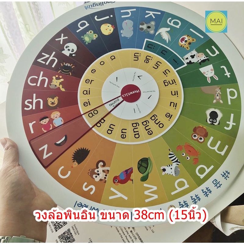 วงล้อพินอิน-magic-pinyin-wheel-กระดานพินอิน-เกมส์ผสมคำจีน-พินอิน-pinyin-เกมส์ภาษาจีน-บัตรคำภาษาจีน-สื่อปฐมวัย
