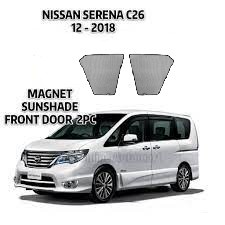 ม่านบังแดดรถยนต์-oem-ด้านหน้า-และด้านหลัง-พับได้-30-สําหรับ-nissan-serena-c26-c27-2-ชิ้น