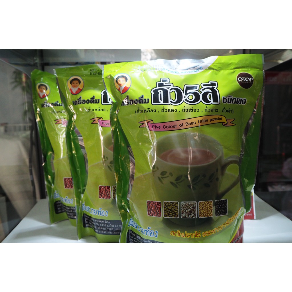 ภาพสินค้าแม่อุษา อาหารเสริม เครื่องดื่ม ถั่ว 5 สี Five colour of Bean drink powder จากร้าน anannat บน Shopee ภาพที่ 2