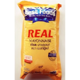 เรียล มายองเนส ตราเบสท์ฟู้ดส์ ขนาด 1กิโลกรัม Real Mayonnaise Best Foods สินค้าพร้อมส่ง มีบริการเก็บเงินปลายทาง